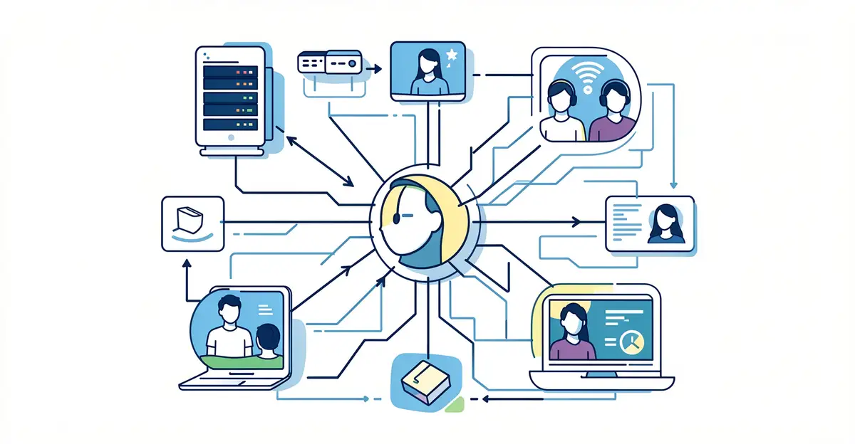 Featured image: Professional featured image for: The Technology Behind Online Video Calls: Everything You Need to Kn