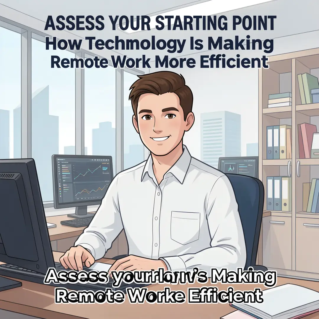 Step 2: Illustration for step: Assess your starting point related to How Technology Is Making Remote Work Mo