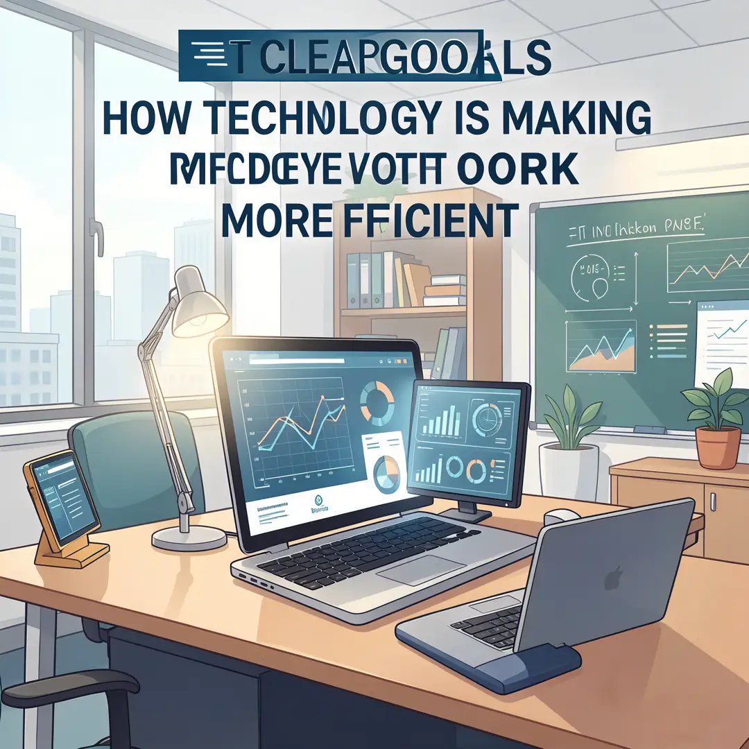 Step 3: Illustration for step: Set clear goals related to How Technology Is Making Remote Work More Efficien
