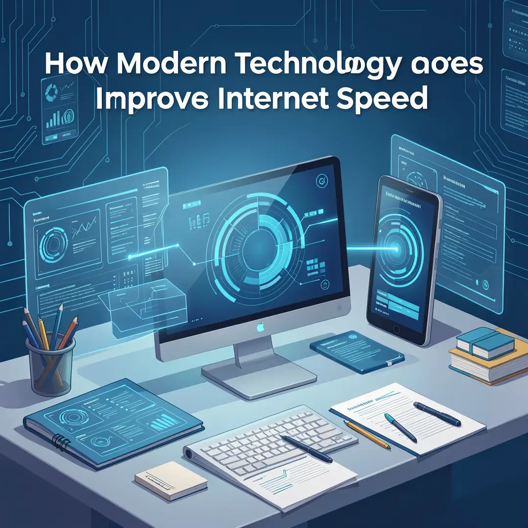 Step 4: Illustration for step: Gather necessary resources related to How Modern Technology Improves Internet