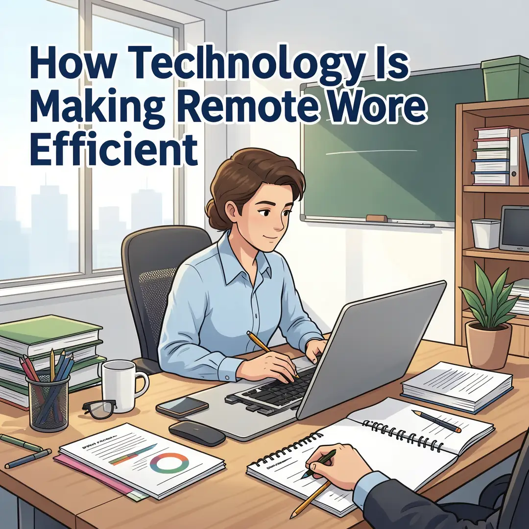 Step 4: Illustration for step: Gather necessary resources related to How Technology Is Making Remote Work Mo