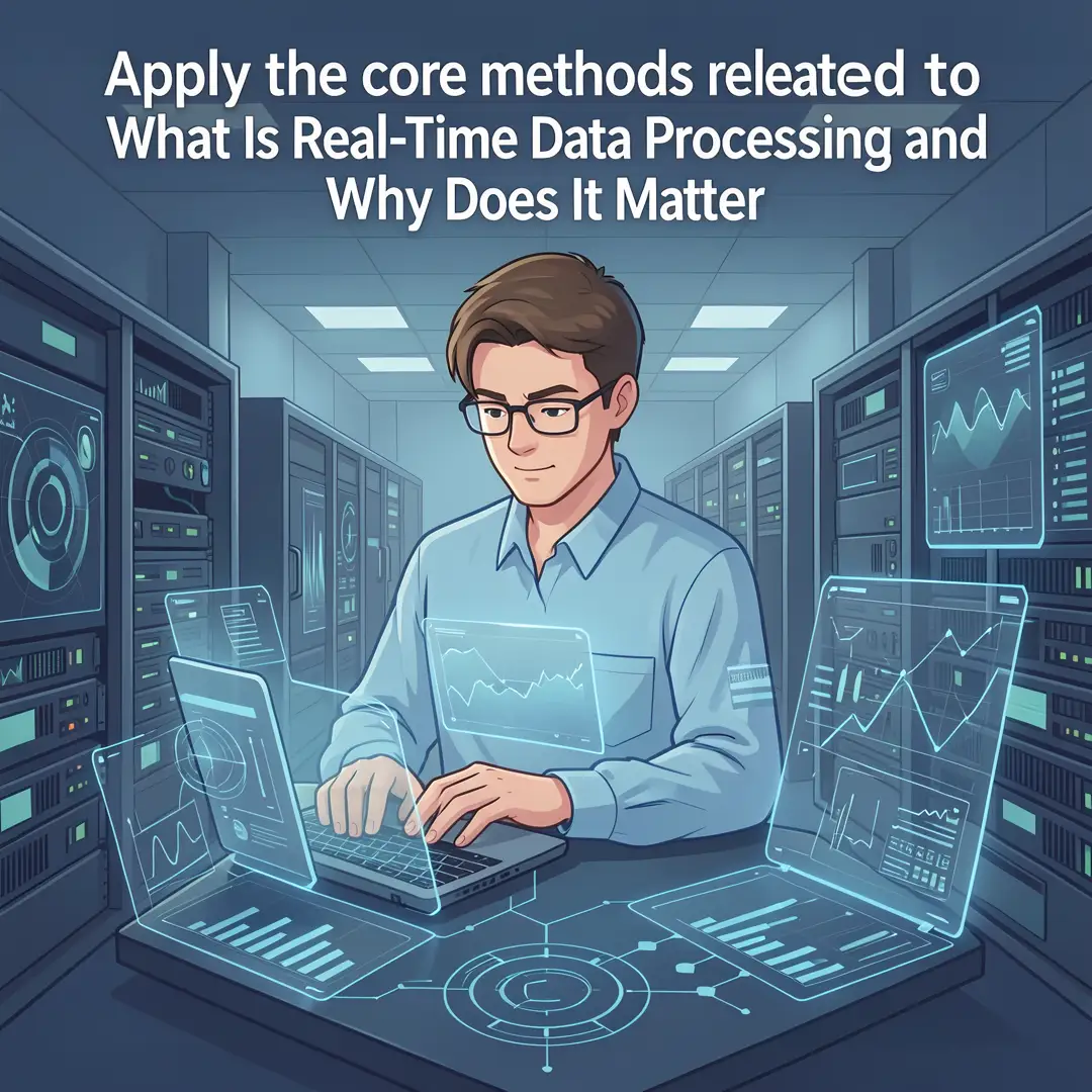 Step 5: Illustration for step: Apply the core methods related to What Is Real-Time Data Processing and Why D