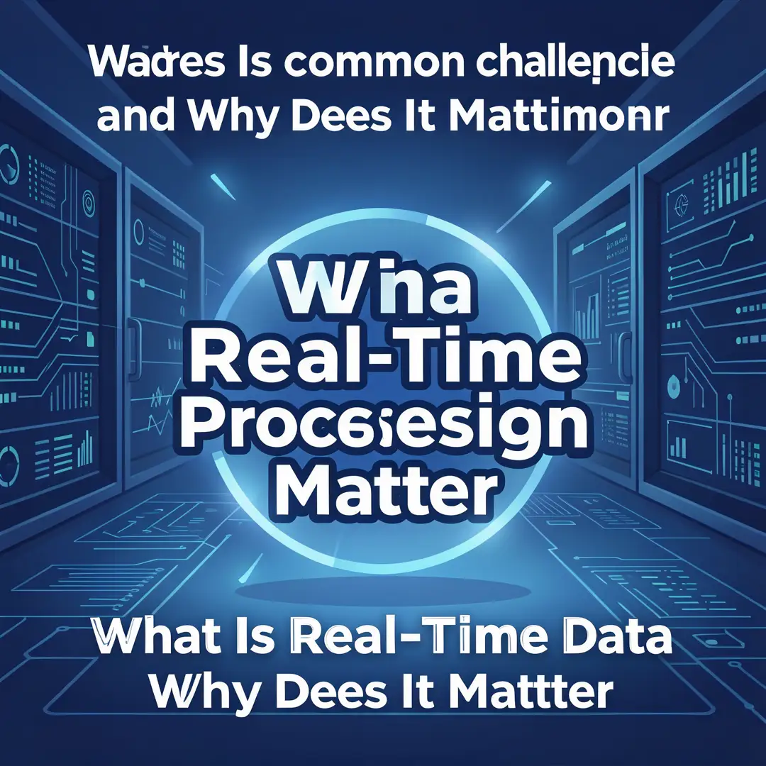 Step 7: Illustration for step: Address common challenges related to What Is Real-Time Data Processing and Wh
