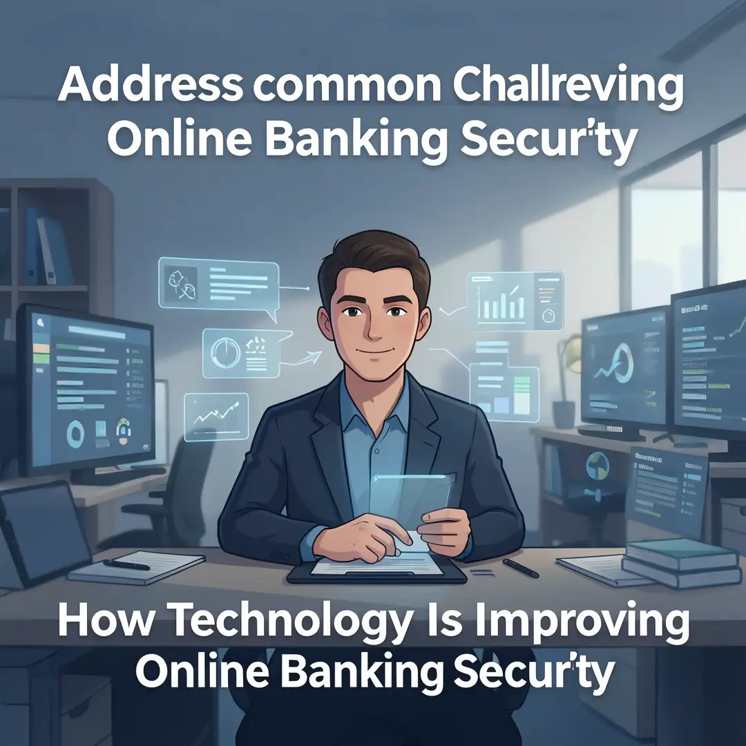 Step 7: Illustration for step: Address common challenges related to How Technology Is Improving Online Banki