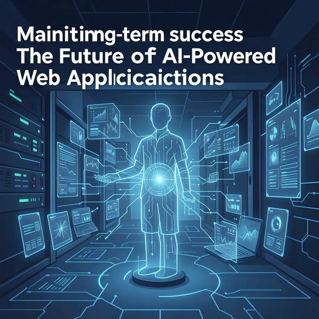 Step 8: Illustration for step: Maintain long-term success related to The Future of AI-Powered Web Applicatio