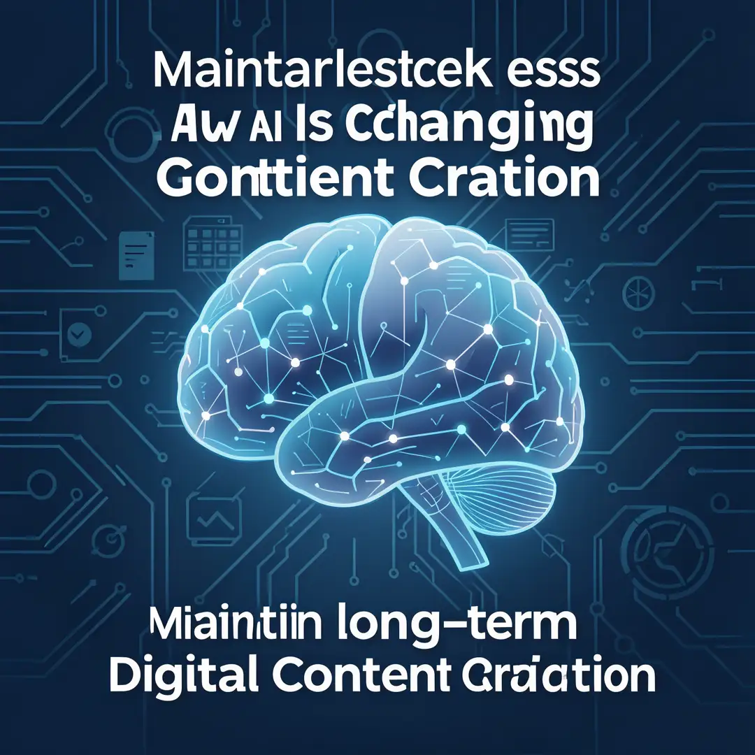 Step 8: Illustration for step: Maintain long-term success related to How AI Is Changing Digital Content Crea